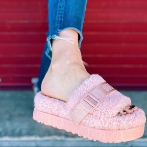 Light Pink Fluffita Uggs